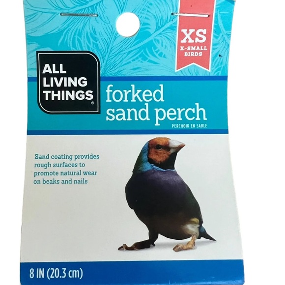 All Living Things Forked Sand Perch For Birds XS, 3 Pk New - Picture 2 of 3